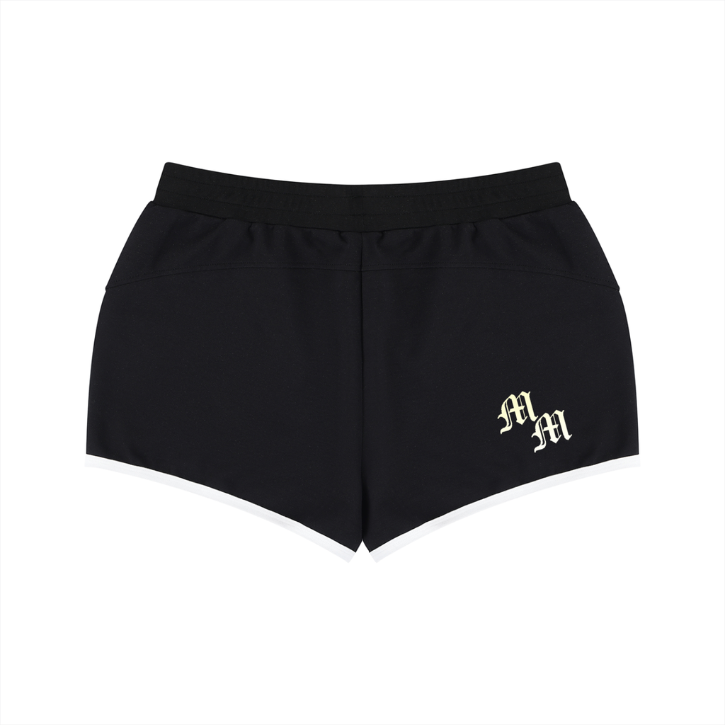 Women's Retro Contrast Binding Shorts