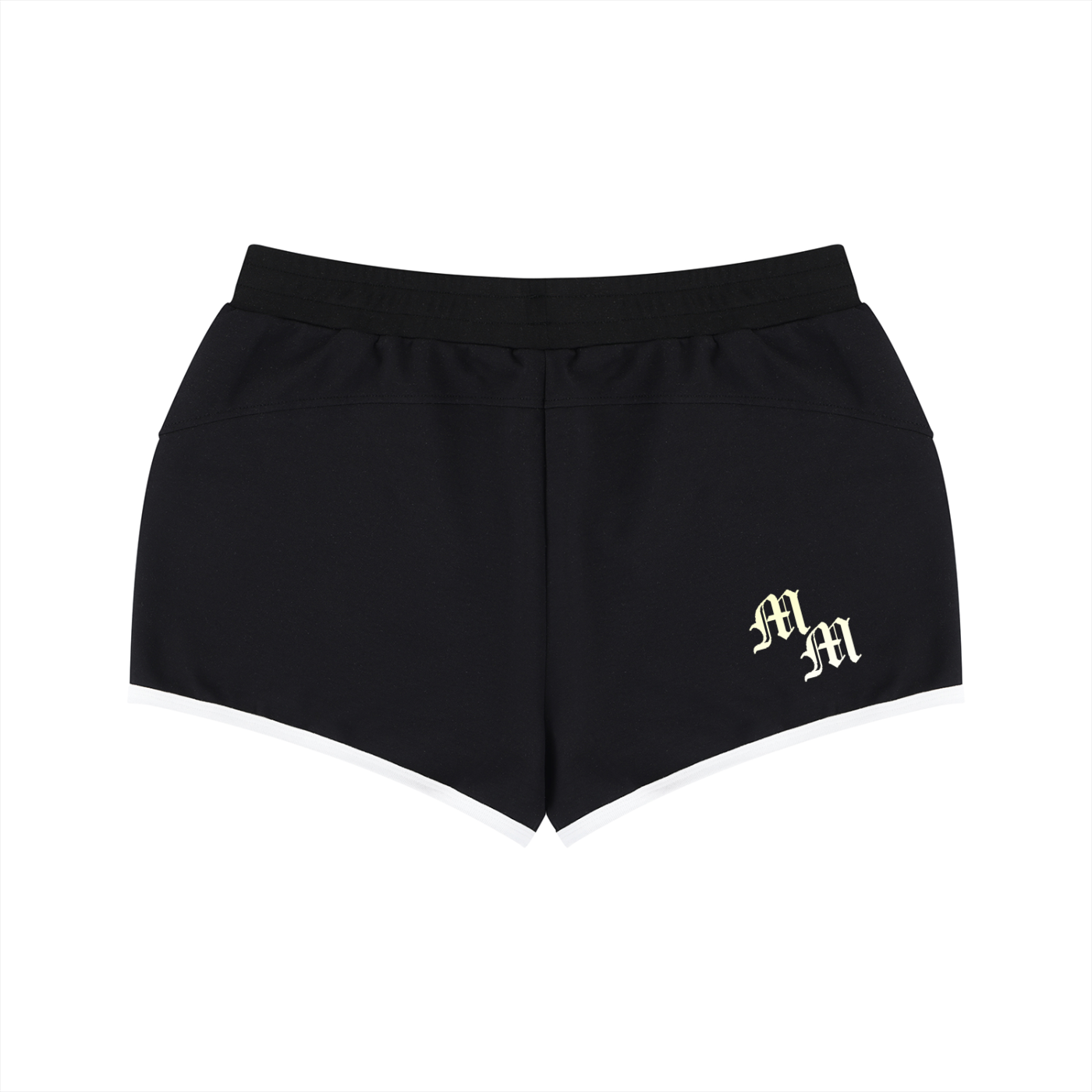Women's Retro Contrast Binding Shorts