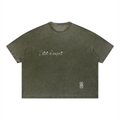 Unisex Vintage Wash Sunfade Boxy Waffle T-Shirt