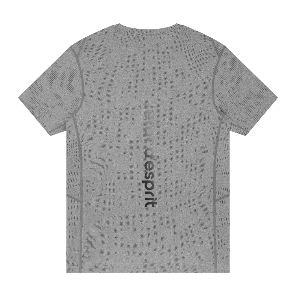Men's Jacquard Slim Mesh T-Shirt