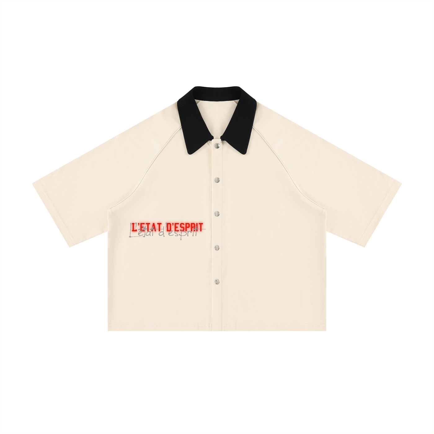 L'état d'esprit "overstimulation" Short Sleeve Jacket