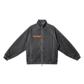 Unisex Vintage Wash Full Zip Mesh Jacket