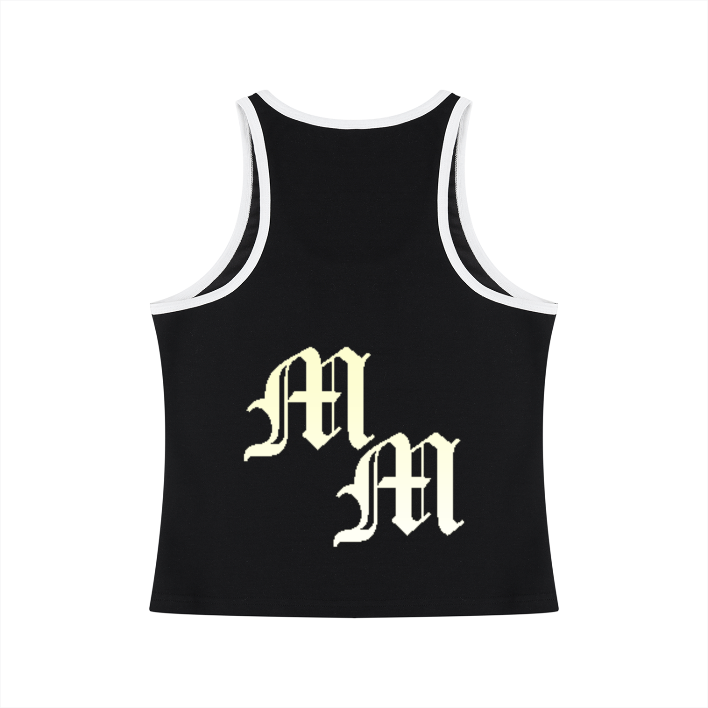 Women's Color Block Cropped Tank Top