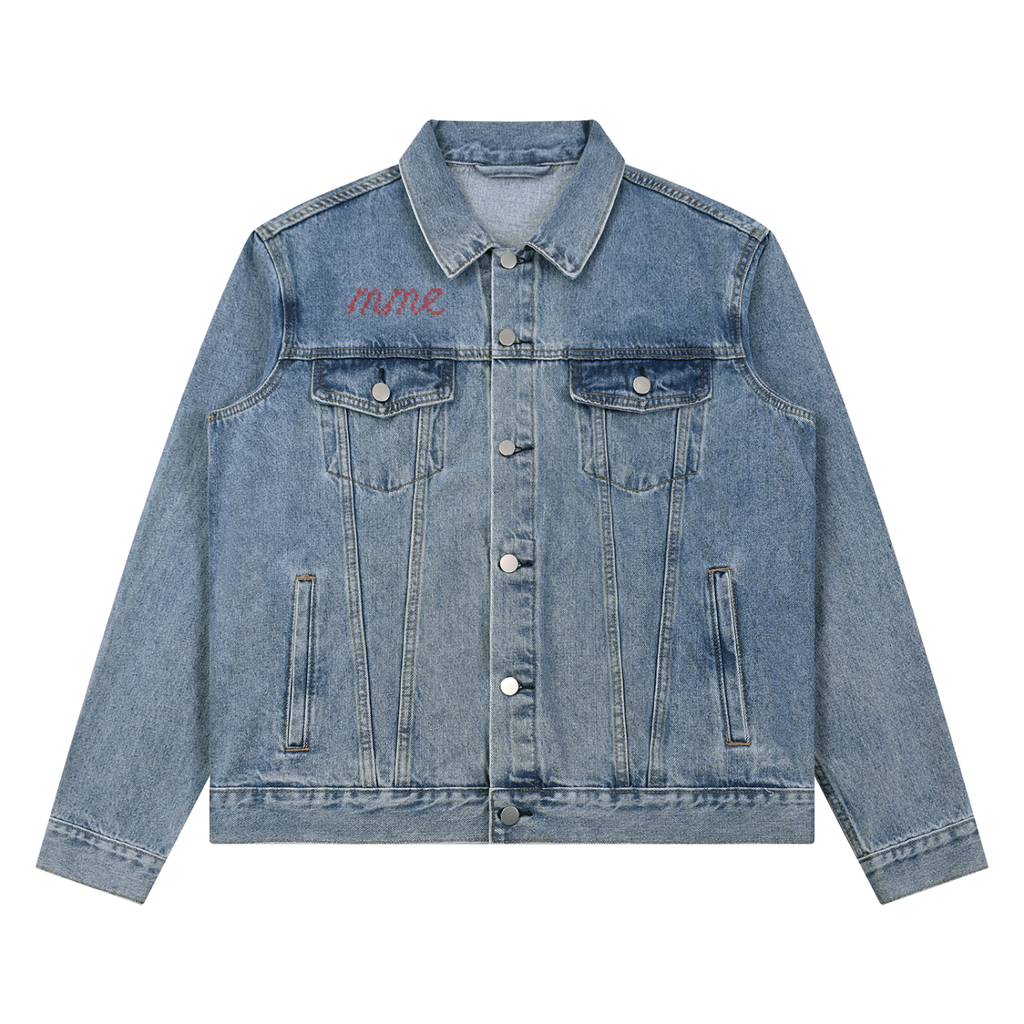 L'état d'esprit "Forbidden Love" Vintage Denim Jacket