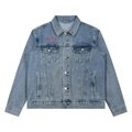 L'état d'esprit "Forbidden Love" Vintage Denim Jacket