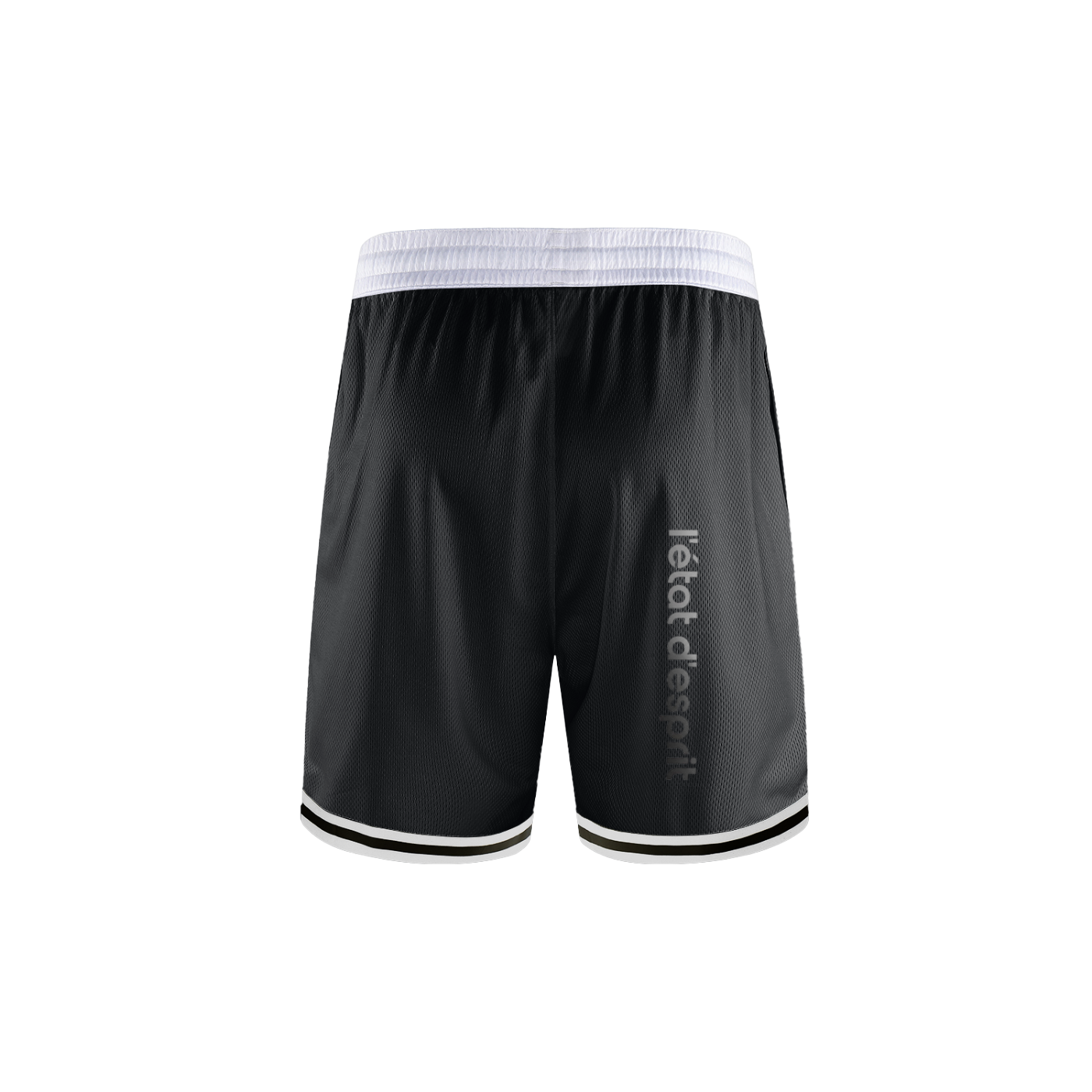 Classic Stripe Trim Basketball Shorts