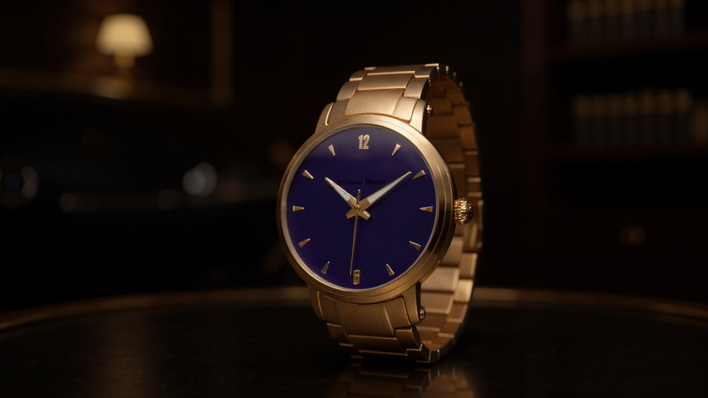 MME Submariner Automatic Watch - Royal Blue