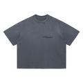Vintage Washed Distressed Boxy Oversized T-Shirt