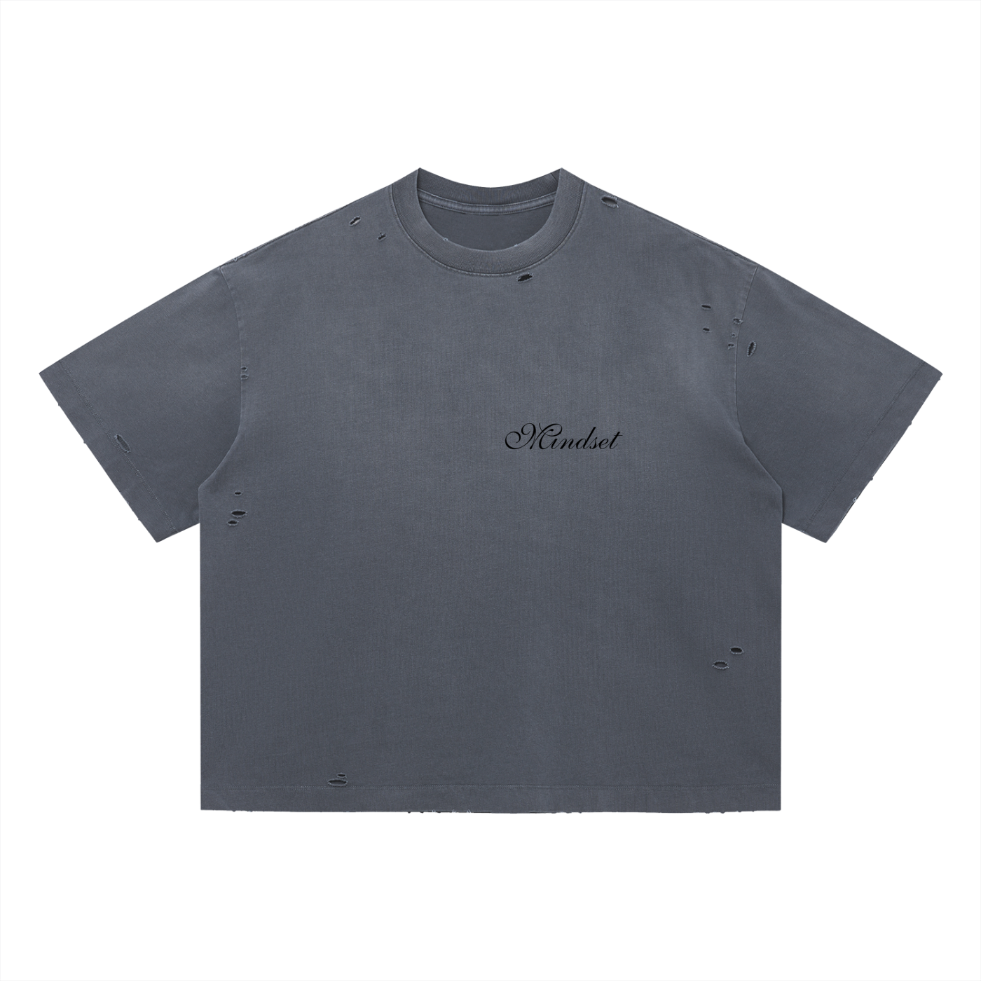 Vintage Washed Distressed Boxy Oversized T-Shirt