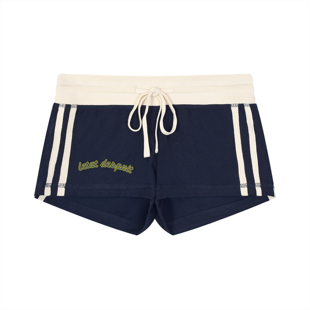 Women's Contrast Stripe Track Shorts