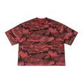 Unisex Boxy Camo Print T-Shirt