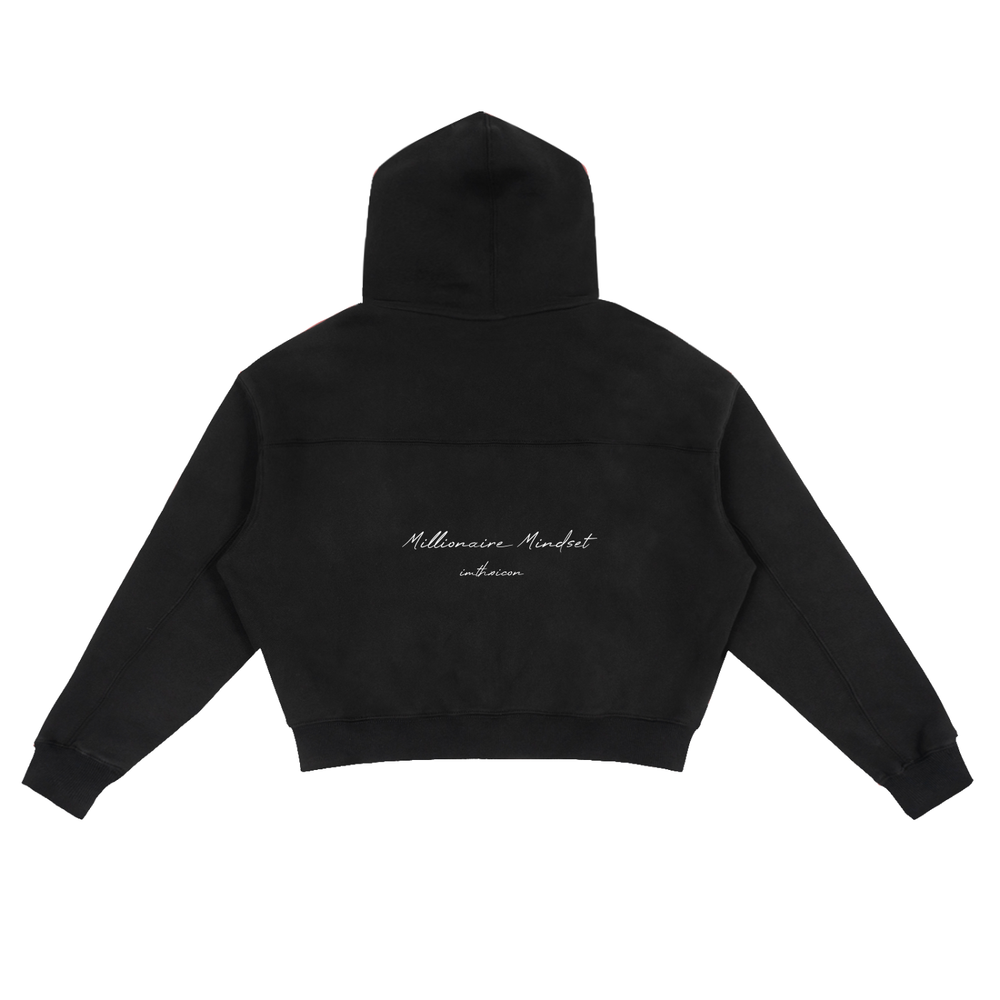 Millionaire Mindset imthxicon boxy zip Hoodie