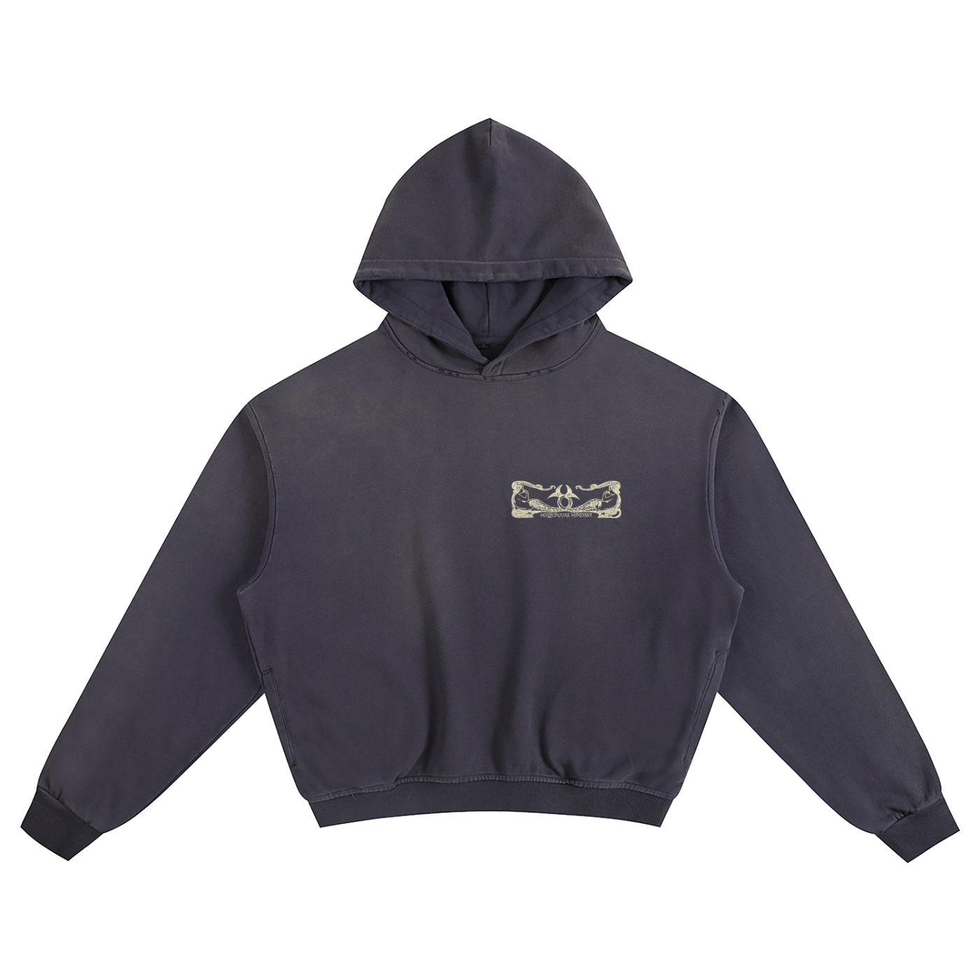 Millionaire Mindset Sunfade Box Hoodie