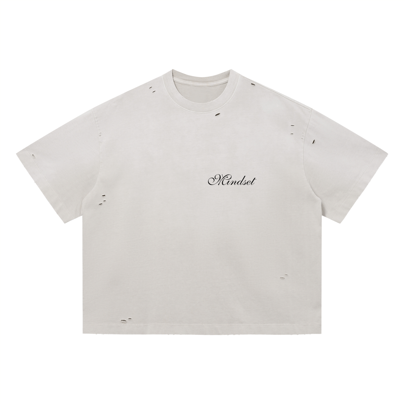 Vintage Washed Distressed Boxy Oversized T-Shirt