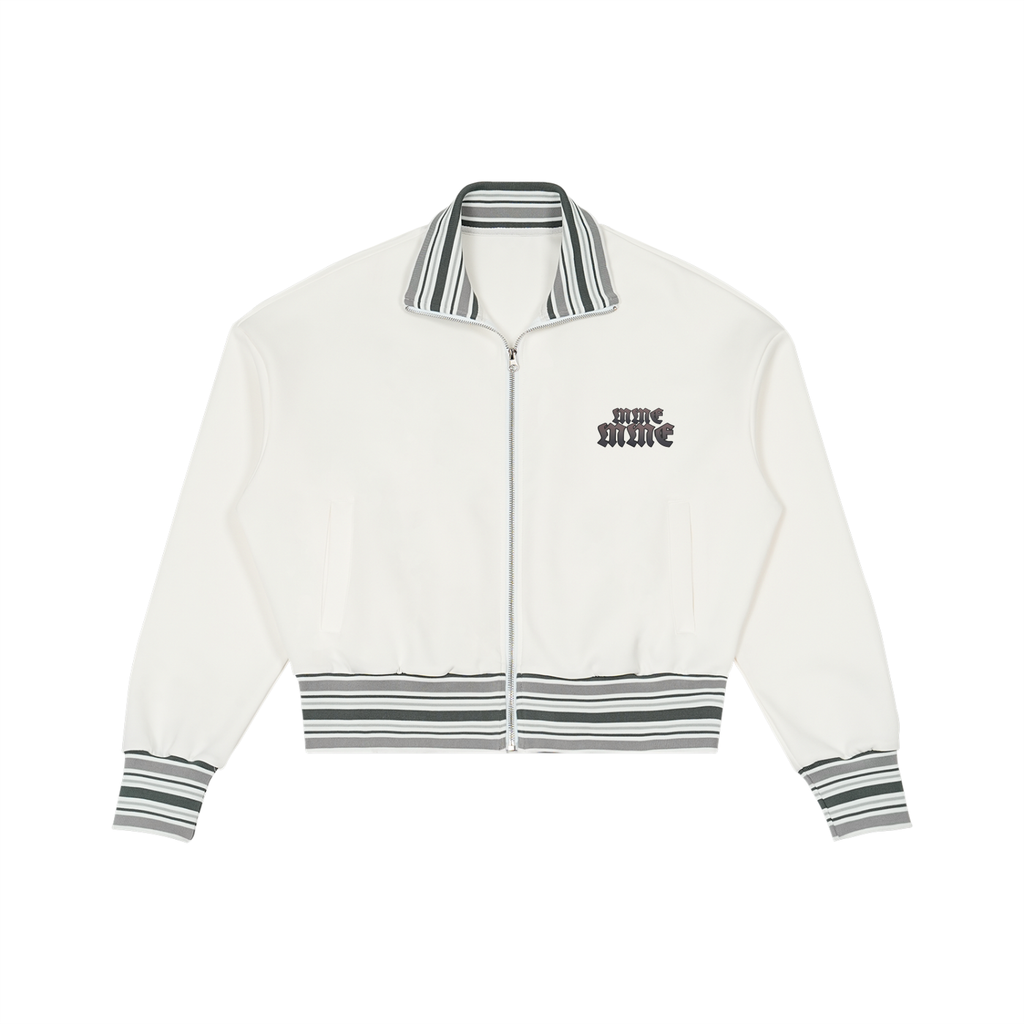 Millionaire Mindset Striped Zip Jacket