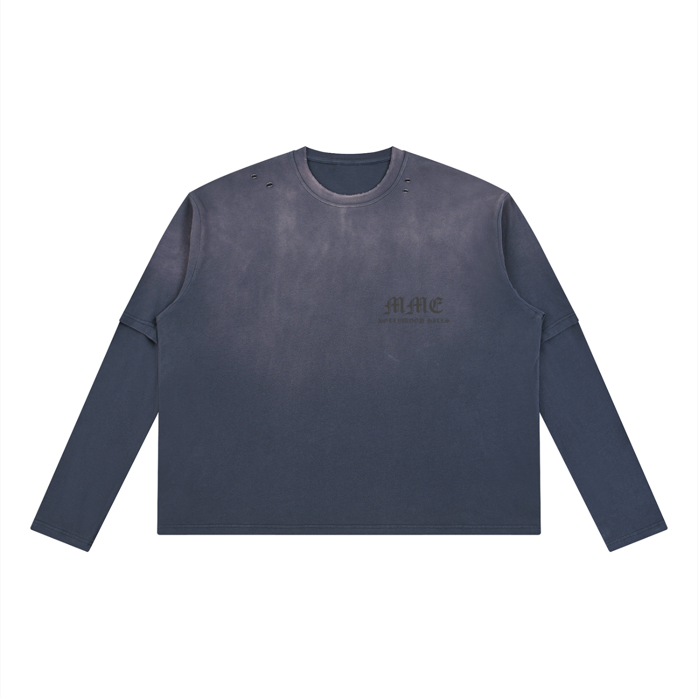Unisex Vintage Wash Layered T-Shirt