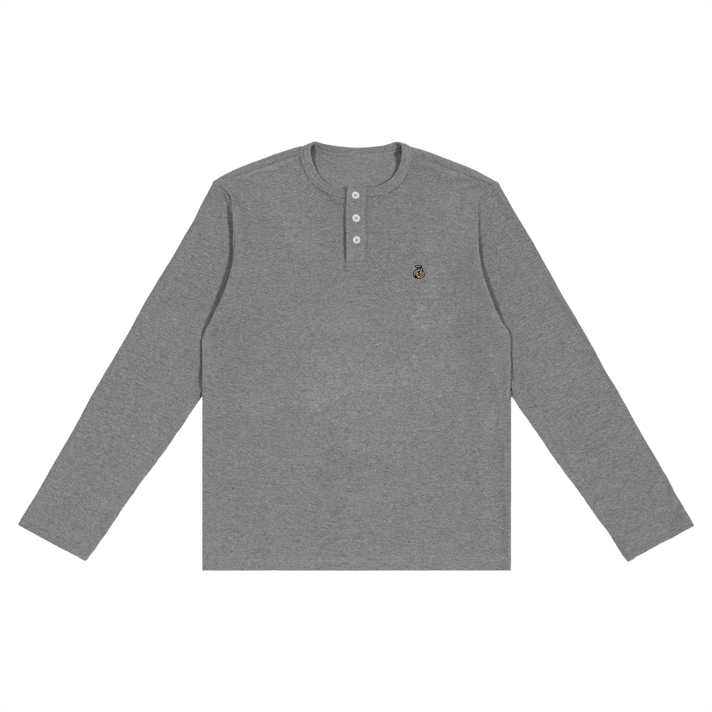 Long Sleeve Henley T-Shirt