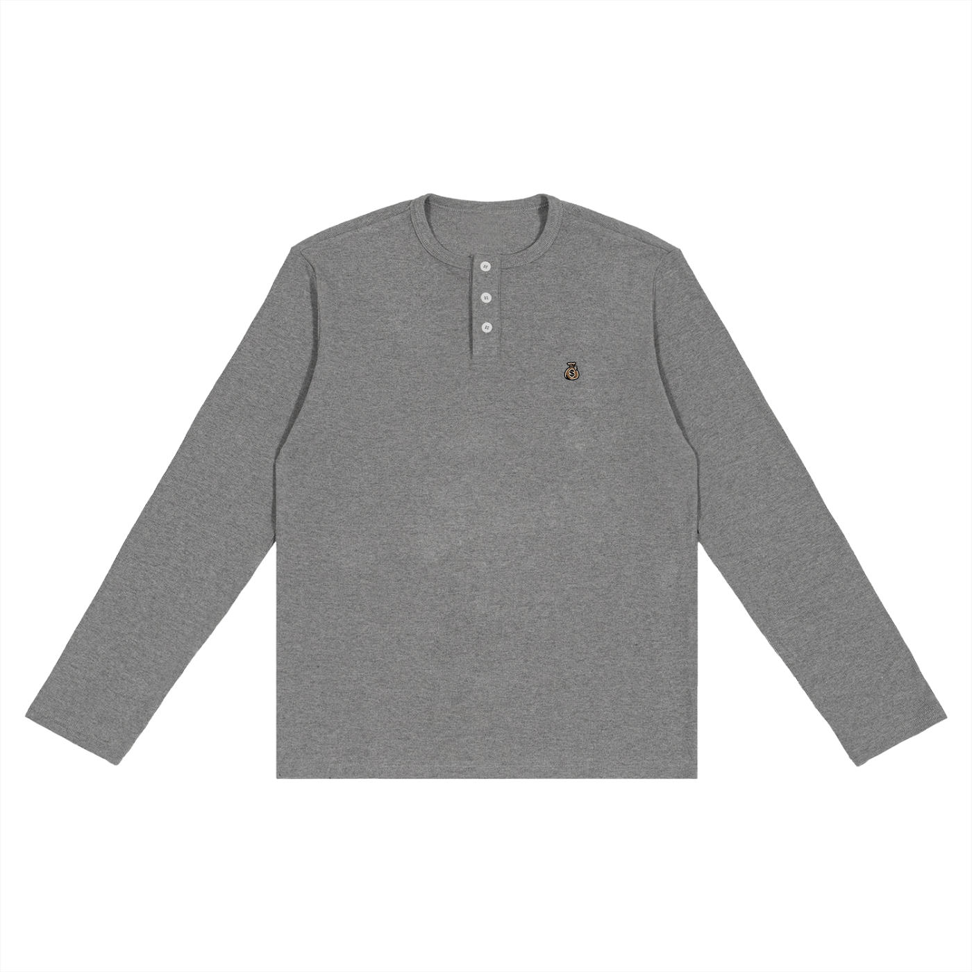 Long Sleeve Henley T-Shirt