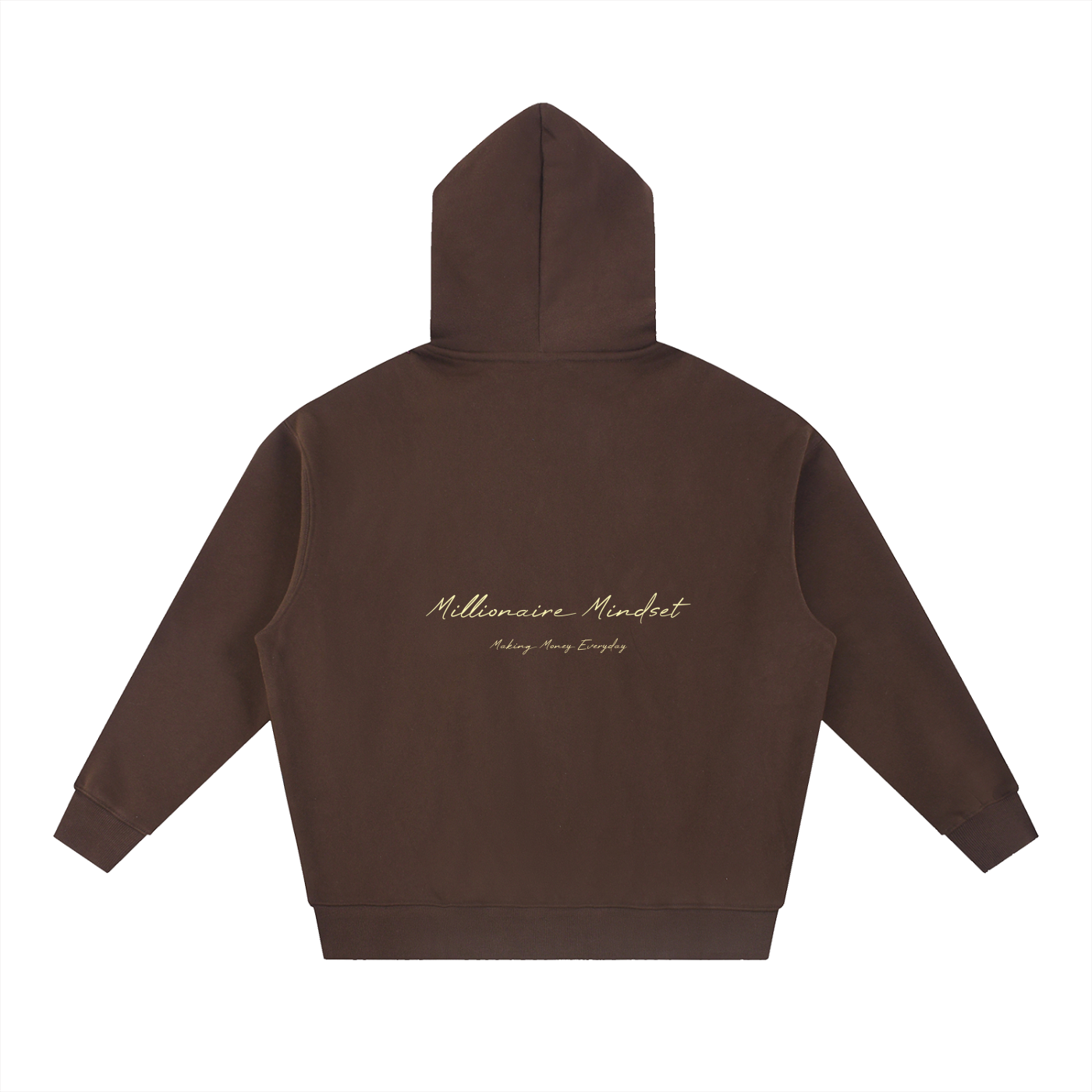 Millionaire Mindset “Make Money Everyday” Oversized Boxy Hoodie