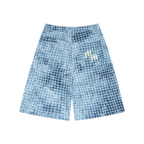 Unisex Vintage Wash Plaid Shorts